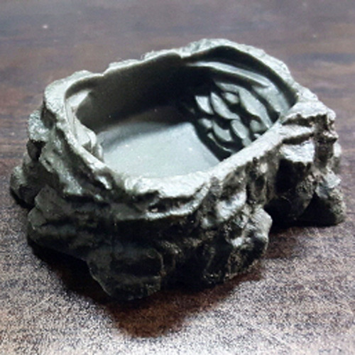 JIF 아성체용 더블계단형 암석물그릇(소)